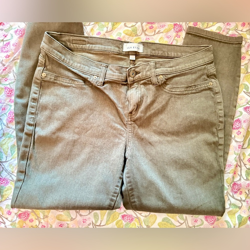 Lila Ryan Green Jegging/Stretch Jeans
